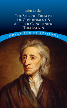 The Second Treatise of Government and a Letter Concerning Toleration ( Dover Thrift Editions ) Cover