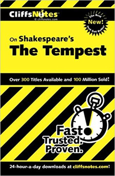 Shakespeare's The Tempest (Cliffs Notes) Cover
