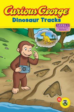Curious George Dinosaur Tracks Cover