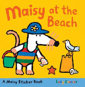 Maisy at the Beach: A Sticker Book Cover