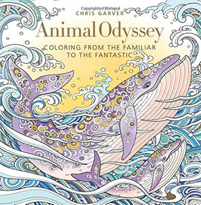 Animal Odyssey: Coloring from the Familiar to the Fantastic Cover