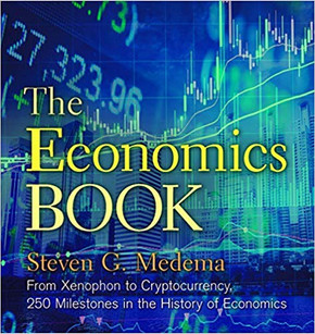 The Economics Book: From Xenophon to Cryptocurrency, 250 Milestones in the History of Economics ( Sterling Milestones ) Cover