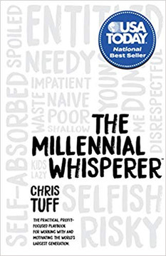 The Millennial Whisperer: The Practical, Profit-Focused Playbook for Working with and Motivating the World's Largest Generation Cover