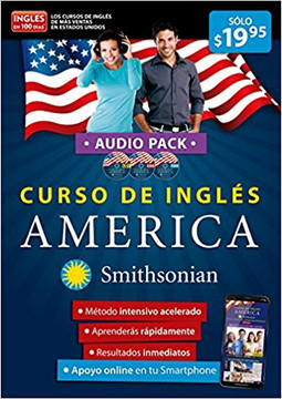 Curso de Ingl©s Am©rica de Smithsonian..Audiopack. Ingl©s En 100 D_as / America English Course, Smithsonian Institution Cover