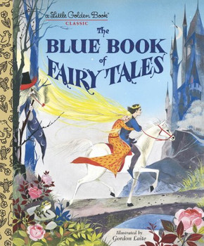 The Blue Book of Fairy Tales (Little Golden Book) Cover