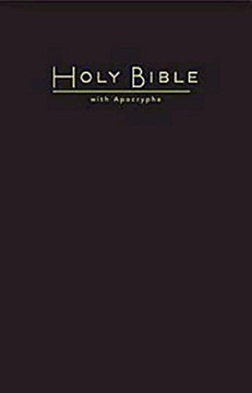 CEB Common English Pew Bible with Apocrypha Black Cover