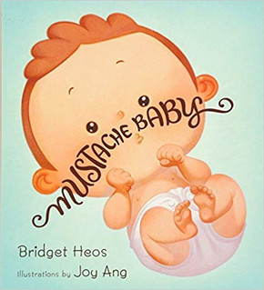 Mustache Baby (Board Book) Cover