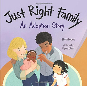 Just Right Family: An Adoption Story Cover