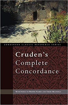 Cruden's Complete Concordance (Zondervan Classic Reference) Cover