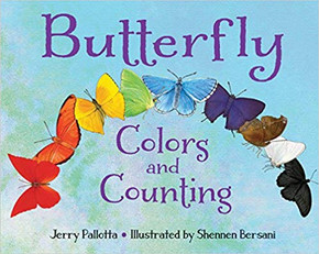 Butterfly Colors and Counting ( Jerry Pallotta's Counting Books ) Cover