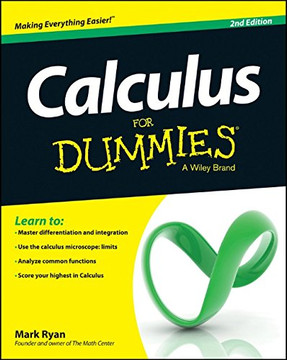 Calculus for Dummies Cover