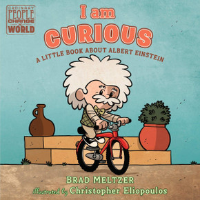 I Am Curious: A Little Book about Albert Einstein (Ordinary People Change the World) Cover