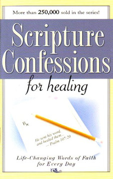 Scripture Confessions for Healing Cover