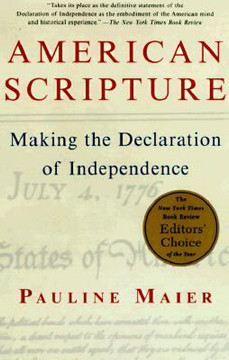 American Scripture: Making the Declaration of Independence Cover