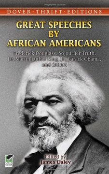 Great Speeches by African Americans: Frederick Douglass [Paperback] Cover