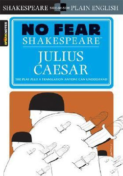 Julius Caesar (No Fear Shakespeare) (Study Guide) [Paperback] Cover