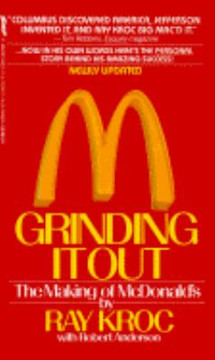 Grinding It Out: The Making of Mcdonald's [Paperback] Cover