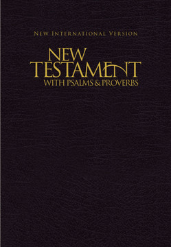 NIV, New Testament with Psalms and Proverbs - Cover