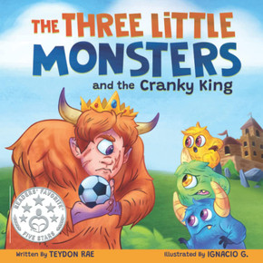 The Three Little Monsters and the Crazy King cover