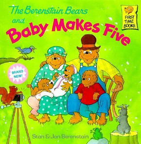 The Berenstain Bears and Baby Makes Five Cover