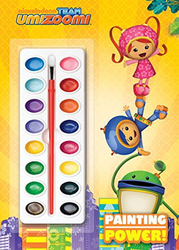 Painting Power! (Team Umizoomi) (Deluxe Paint Box Book) Cover