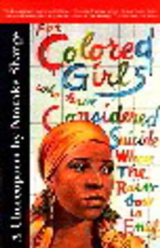 For Colored Girls Who Have Considered Suicide, When the Rainbow Is Enuf Cover