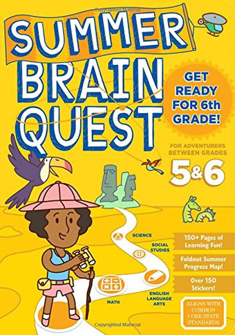 Summer Brain Quest: Between Grades 5 & 6 Cover