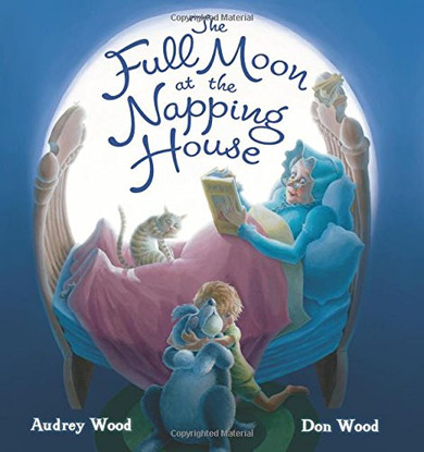The Full Moon at the Napping House Cover
