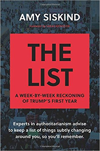 The List: A Week-By-Week Reckoning of Trump's First Year Cover