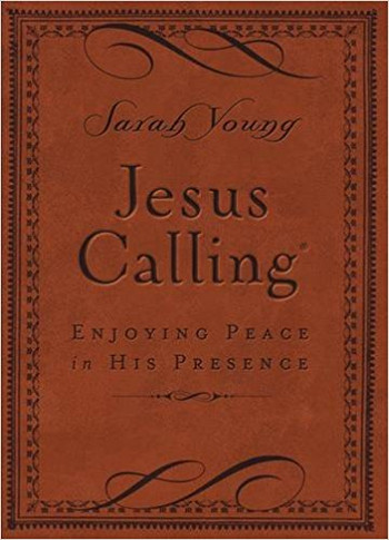 Jesus Calling: Enjoying Peace in His Presence (Deluxe) Cover