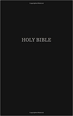 KJV, Pew Bible, Hardcover, Black, Red Letter Edition Cover