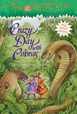 Magic Tree House #45: A Crazy Day with Cobras Cover