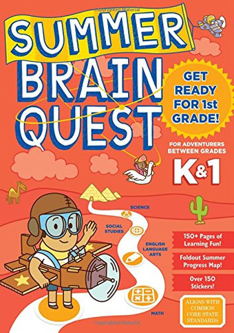Summer Brain Quest: Between Grades K & 1 Cover