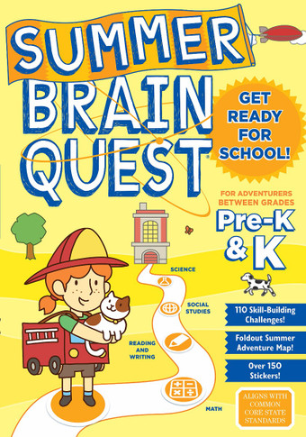 Summer Brain Quest: Between Grades Pre-K & K Cover