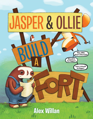 Jasper & Ollie Build a Fort Cover
