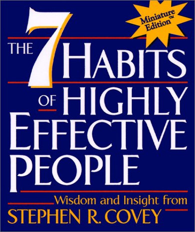 The 7 Habits of Highly Effective People (Miniature Edition) [Hardcover] Cover