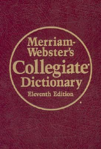 Merriam-Webster's Collegiate Dictionary [Mixed Media] Cover