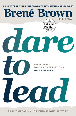 Dare to Lead - Large Print - Cover