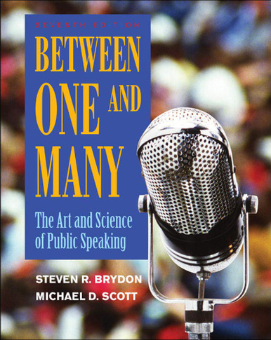 Between One and Many: The Art and Science of Public Speaking - Cover