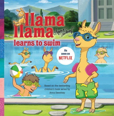 Llama Llama Learns to Swim - Cover