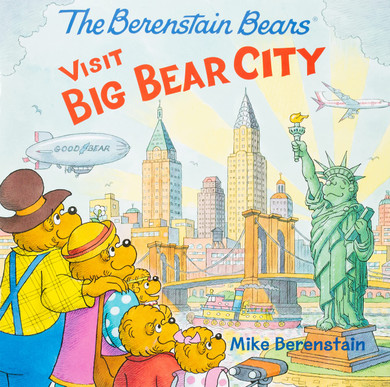 The Berenstain Bears Visit Big Bear City - Cover