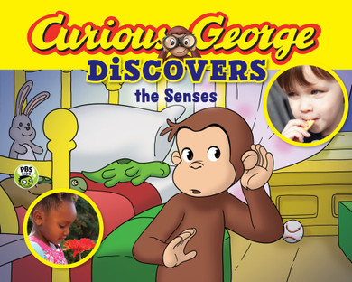 Curious George Discovers the Senses - Cover
