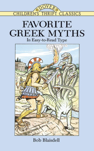 Favorite Greek Myths (Dover Children's Thrift Classics) - cover