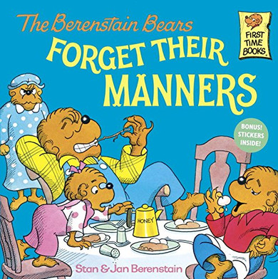 The Berenstain Bears Forget Their Manners Cover