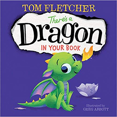 There's a Dragon in Your Book Cover