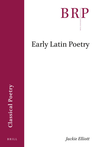 Early Latin Poetry [9789004518261]