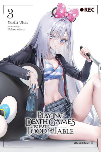 Playing Death Games to Put Food on the Table, Vol. 3 (Playing Death Games to Put Food on the Table #3) book cover by Yushi Ukai