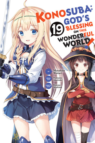 Konosuba: God's Blessing on This Wonderful World!, Vol. 19 (manga) (Konosuba (manga) #19) book cover by Natsume Akatsuki