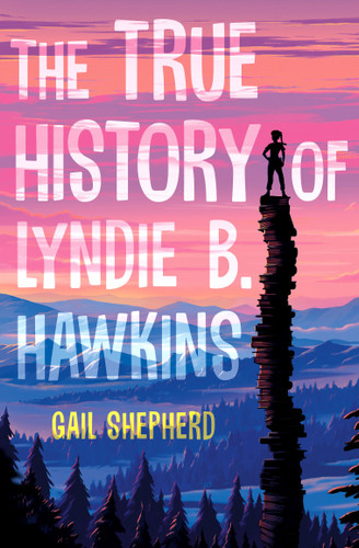 The True History of Lyndie B. Hawkins book cover by Gail Shepherd