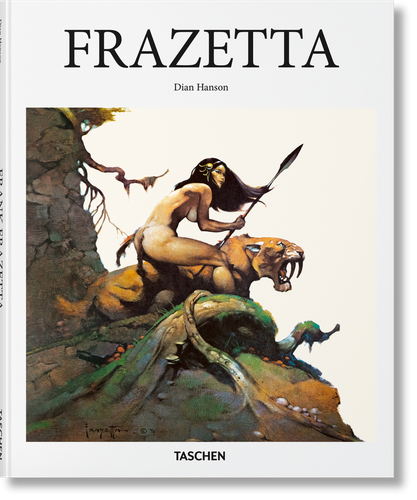 Frazetta (Basic Art) book cover by Dan Nadel, Zak Smith